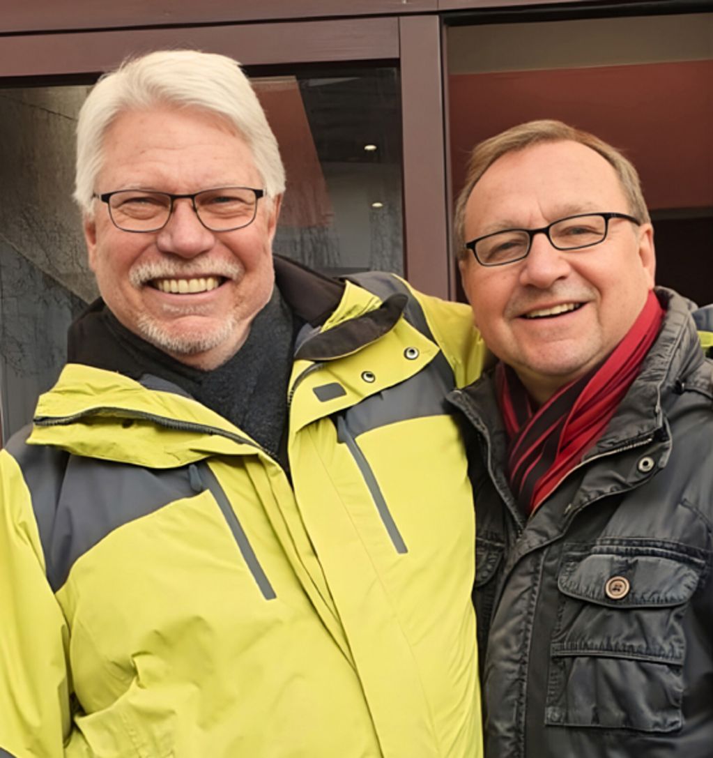 Helmut Gaiger (links) und Klaus Bieber, © privat