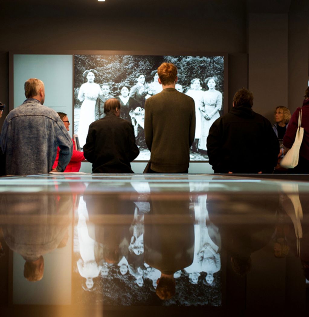 Dauerausstellung in der Gedenkstätte für die Opfer der Euthanasie-Morde (© SBG, Lioba Kaluza)