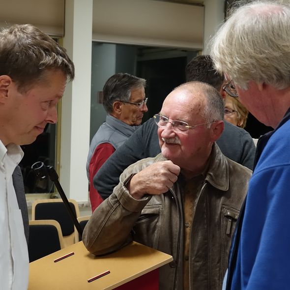 Wunschik im Gespräch mit dem Publikum. (Foto: GBadH/SBG) Wunschik im Gespräch mit dem Publikum. (Foto: GBadH/SBG)