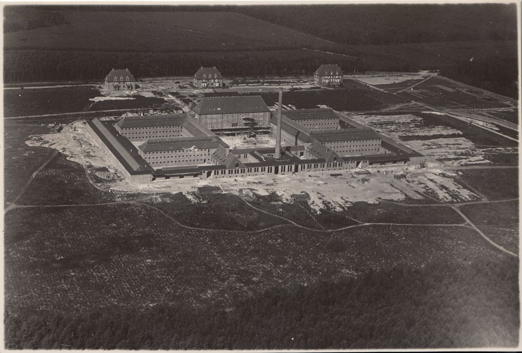 Das Zuchthaus Brandenburg-Görden im Bau, 1929 (SBG)