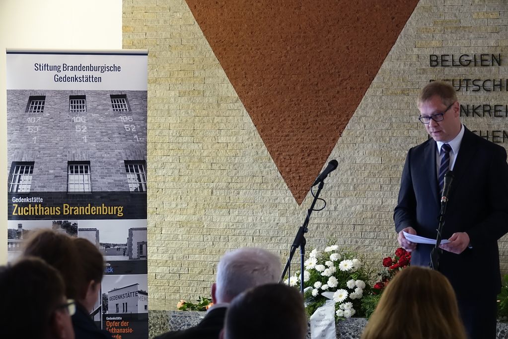Andreas Büttner, Staatssekretär des Landes Brandenburg (Foto: GSBadH)