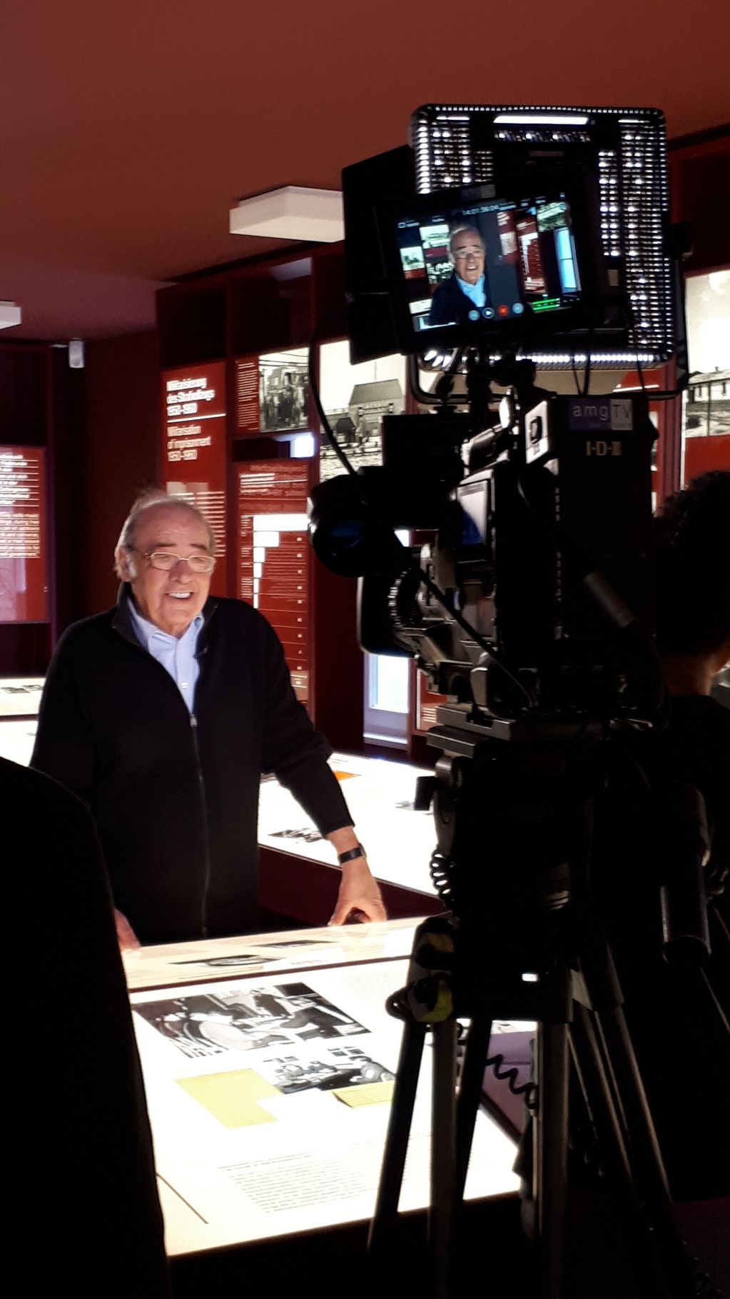 Johannes Drews im Interview (Foto: SBG)